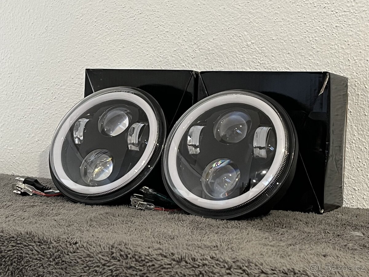 LED Svetla 143mm - Zetor (angel eyes) - 2