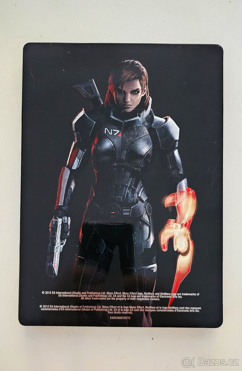 Mass Effect 3 PS3 – SBĚRATELSKÝ STEELBOOK 100% stav - 2
