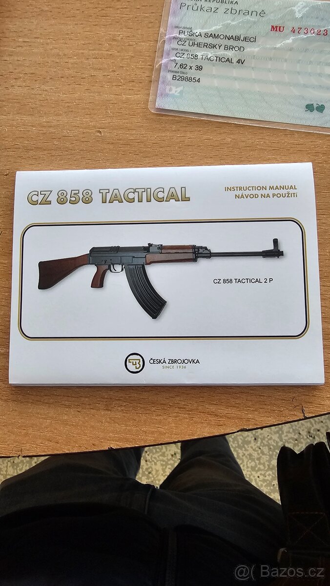 Prodám CZ 858 Tactical 4p - 2