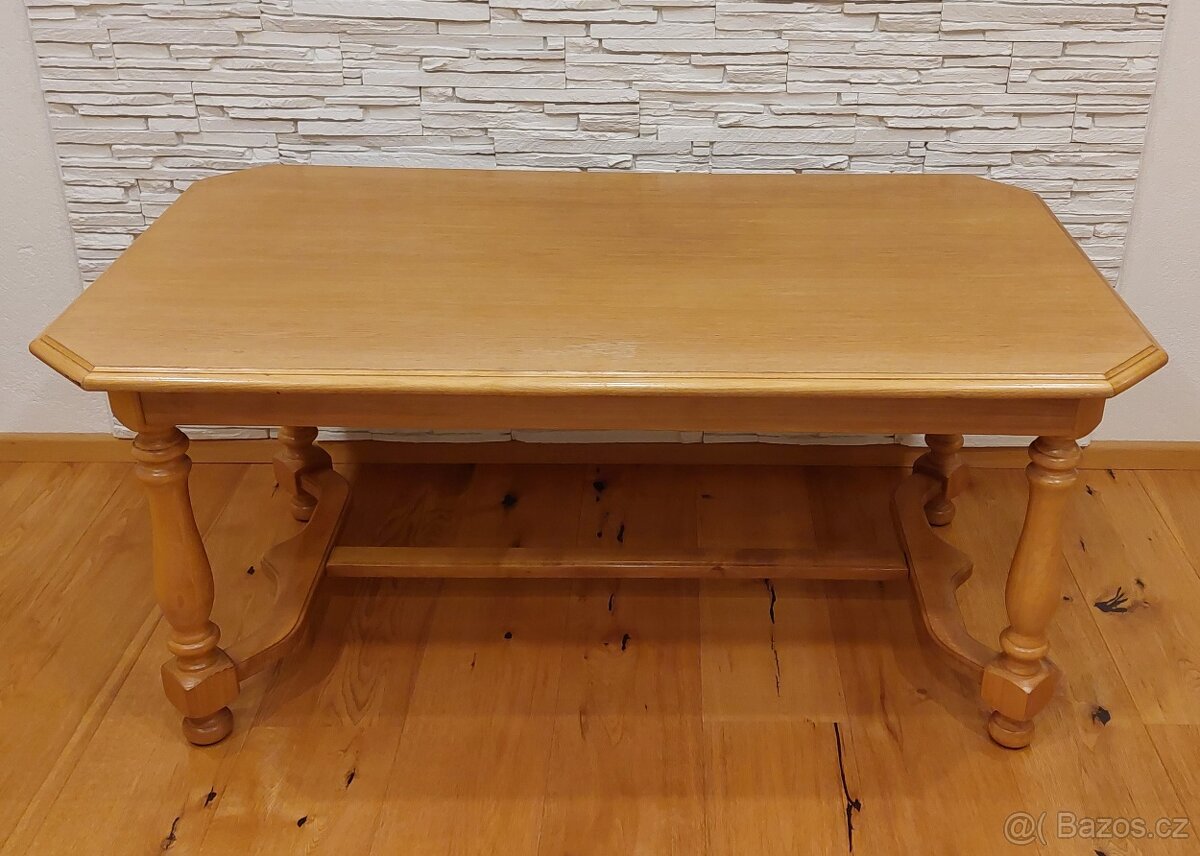 rustikální konferenční stůl dub - 2