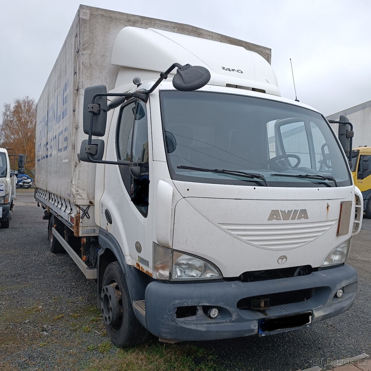 Avia D120 Cummins valník+plachta+čelo 2009 12tun - 2