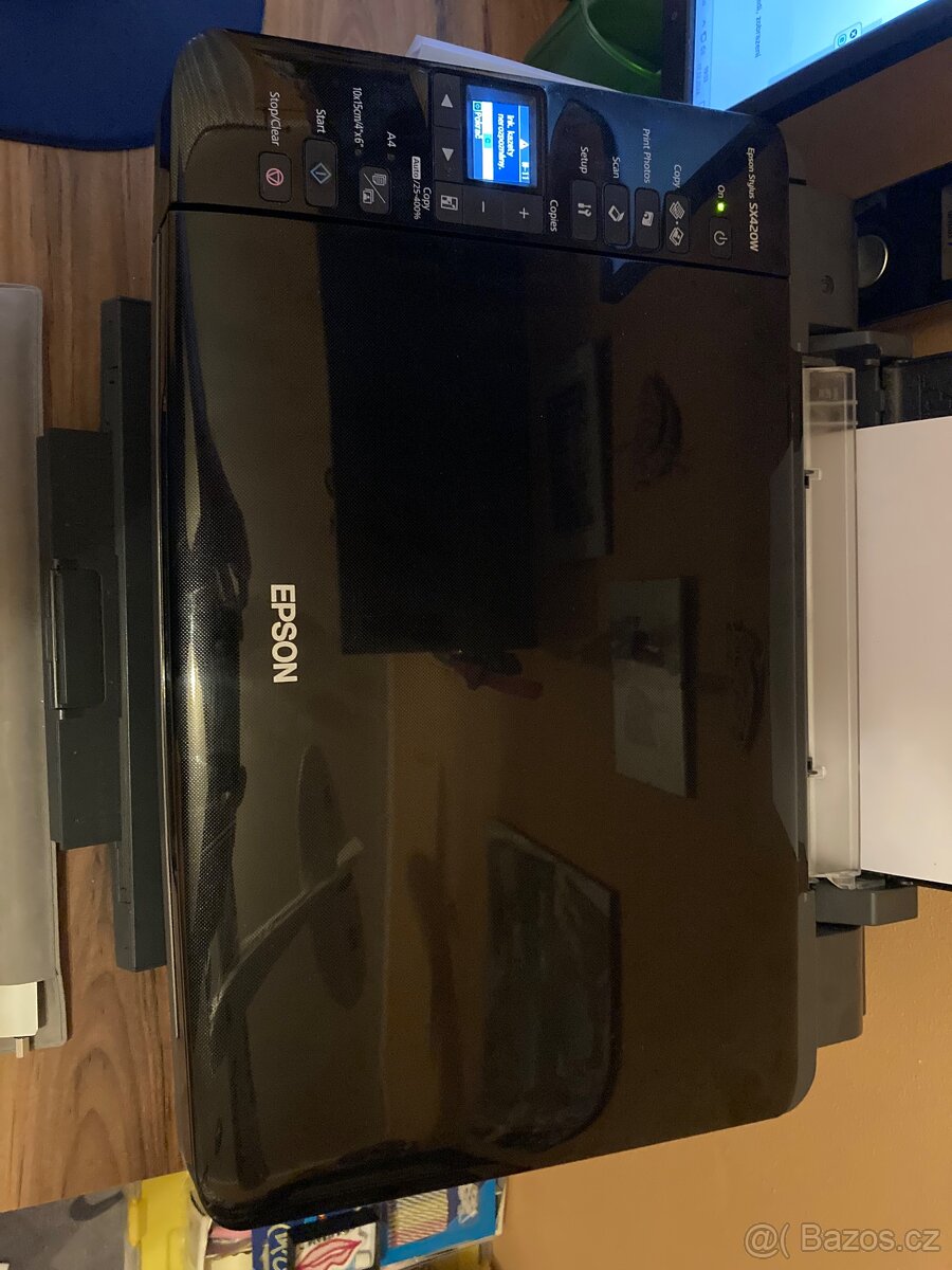 Prodám tiskárnu Epson Stylus SX420W+ náplně T1285 - 2