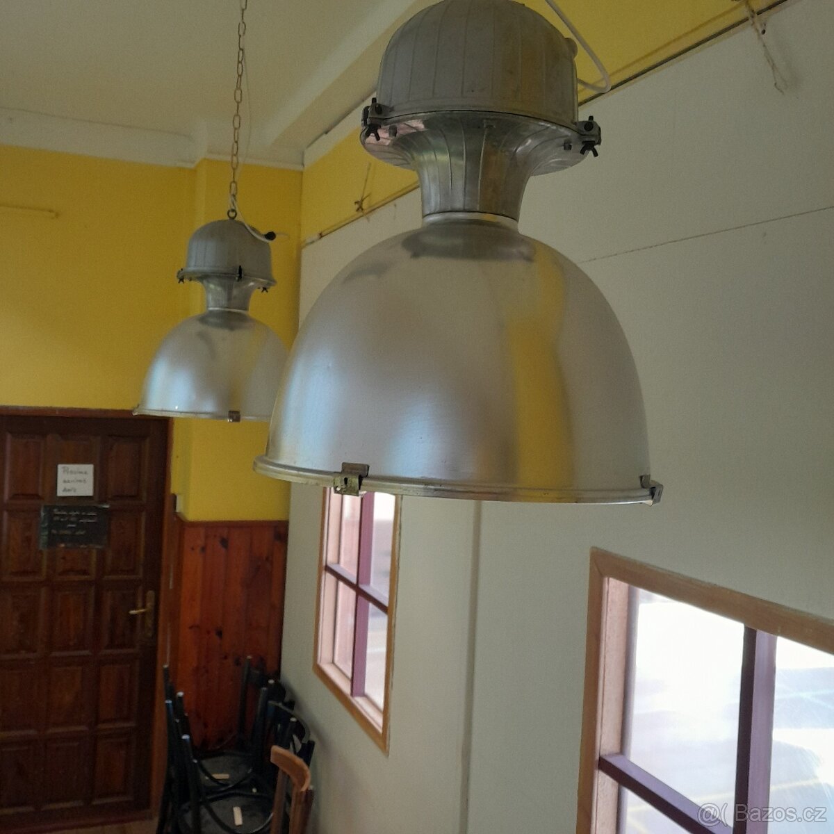 SLEVA - INDUSTRIÁLNÍ SVĚTLA - 4X, V.60CM, PRŮMER 48CM - 2