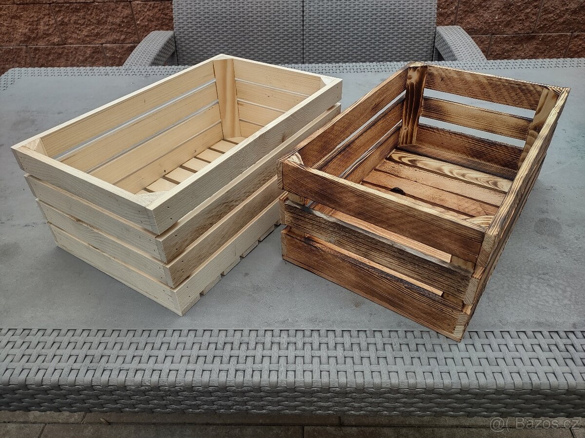 Dřevěné bedýnky - 2