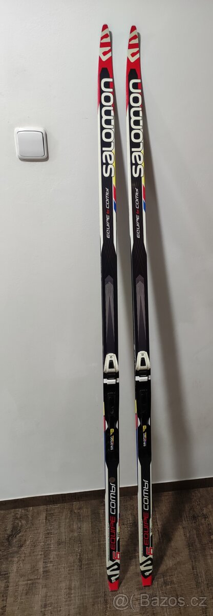 Salomon Equipe 6 Combi 180cm + vázání SNS Salomon Pilot Flex - 2