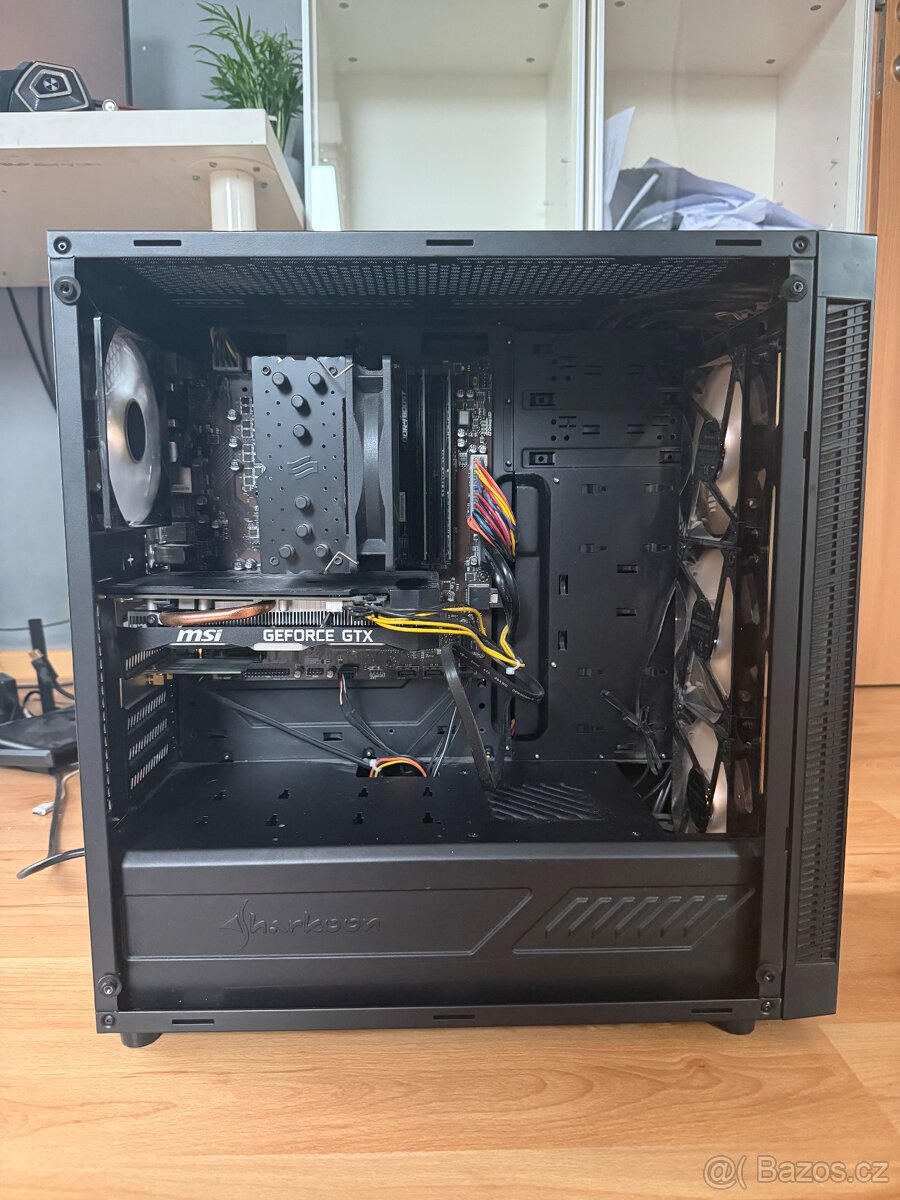Herní PC i5-9400F, GTX1660, 16GB - 2