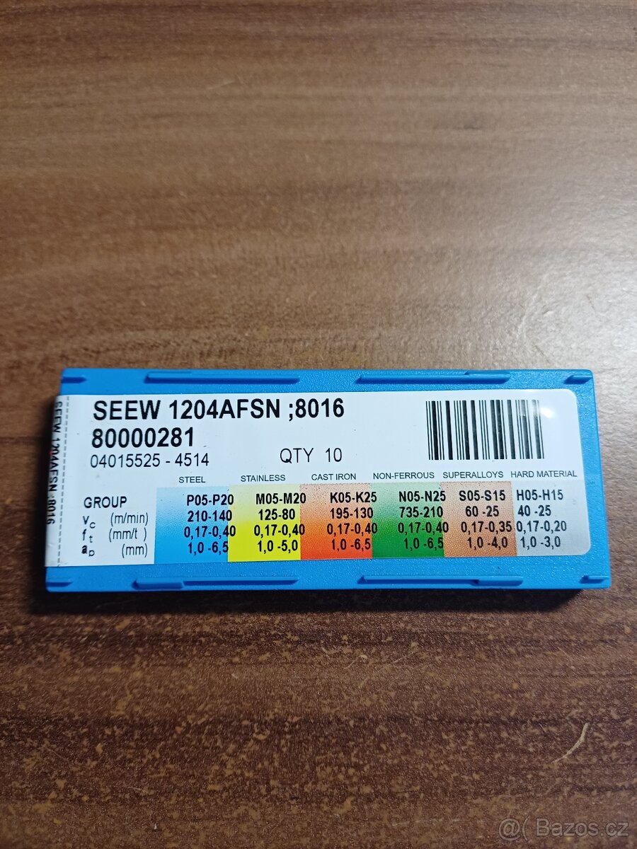 Břitové destičky PRAMET - 2