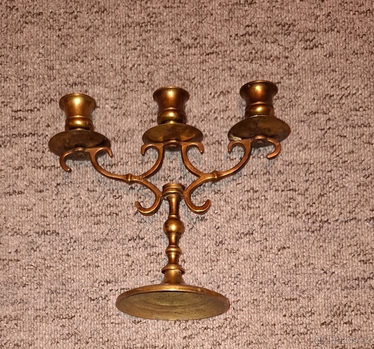 Mosazný svícen - 2