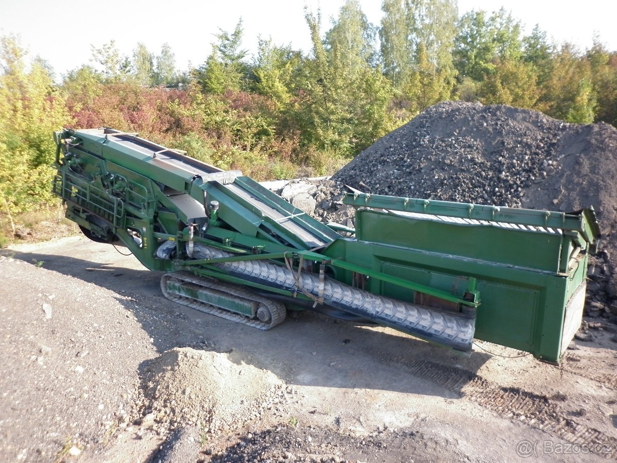 Mobilní třídička EXTEC S-5. - 2