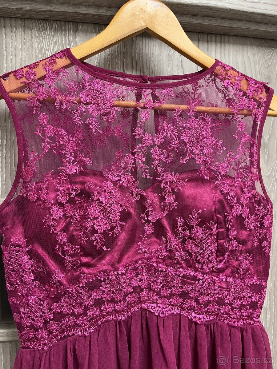 Plesové společenské šaty vel. S - 2