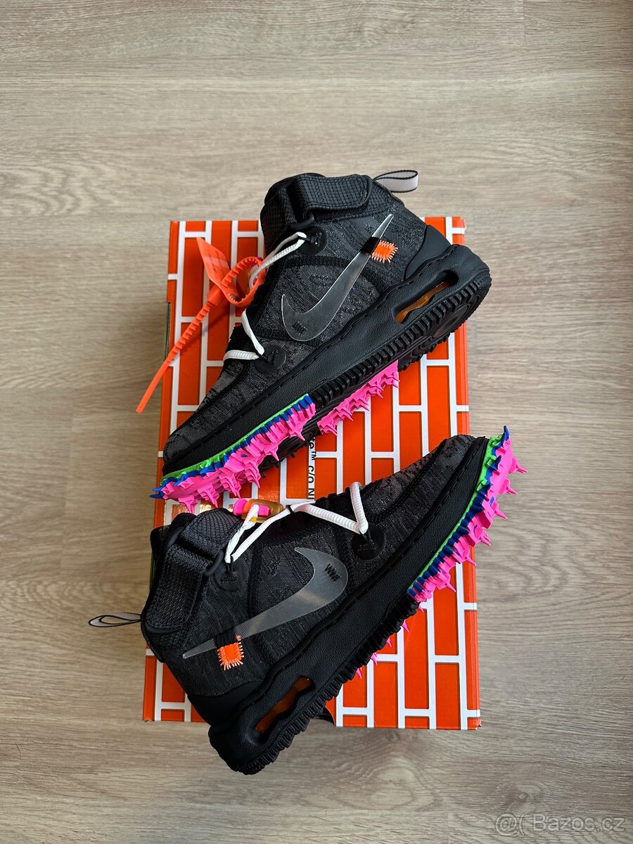 Off White x Nike Air Force 1 Mid Black - 2
