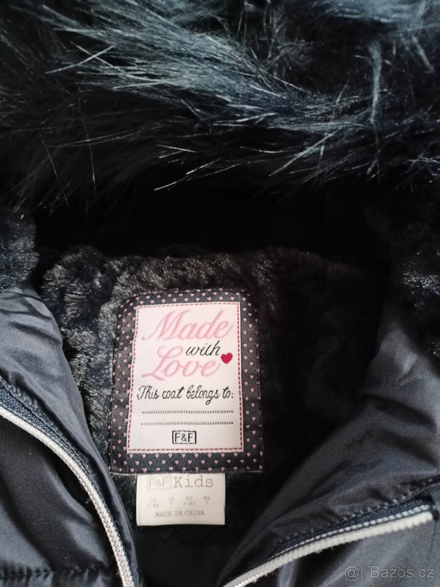 Nová zimní bunda, 7-8 let - 2