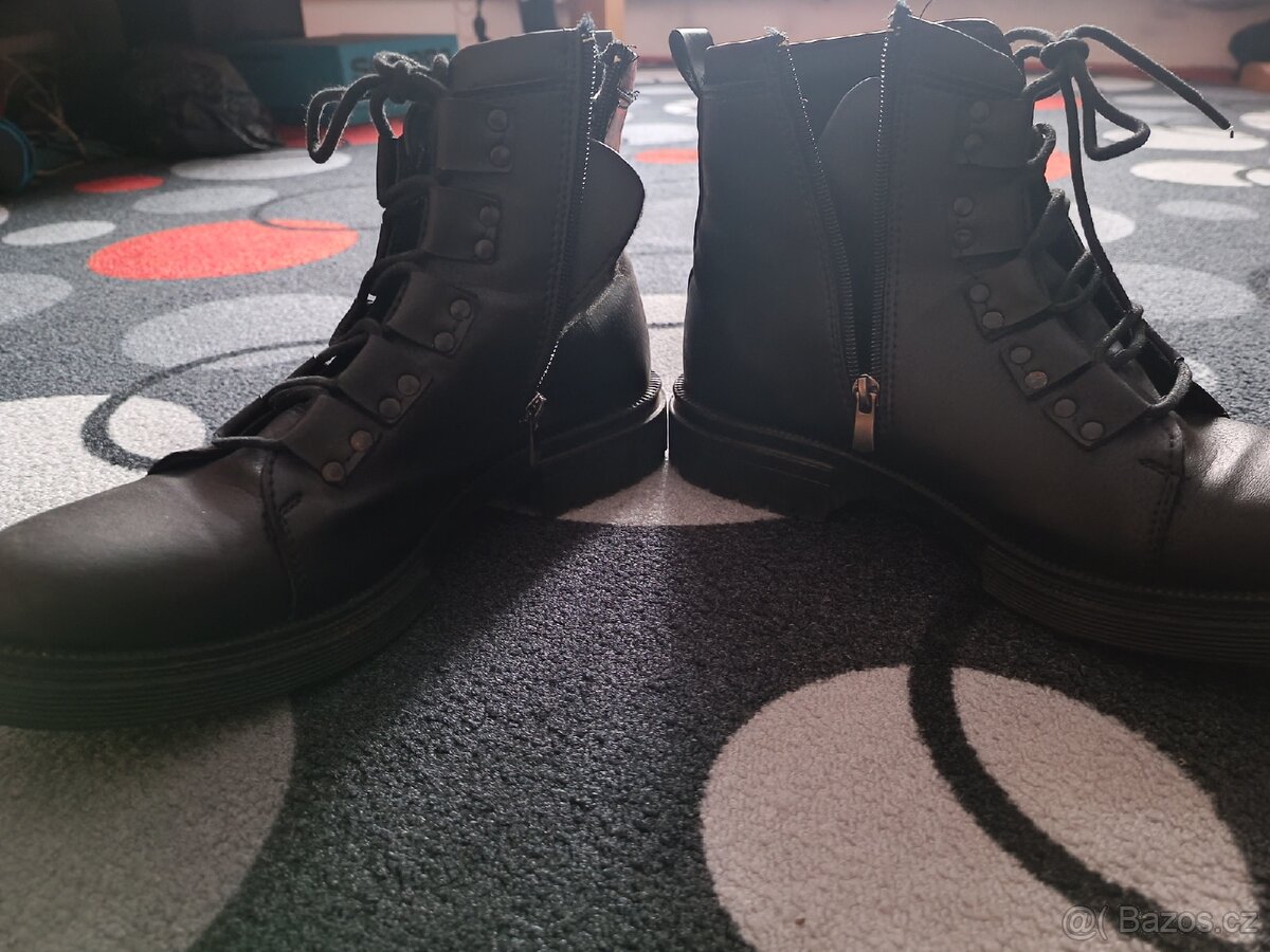 Prodám pánské kožené boty vel 43 - 2