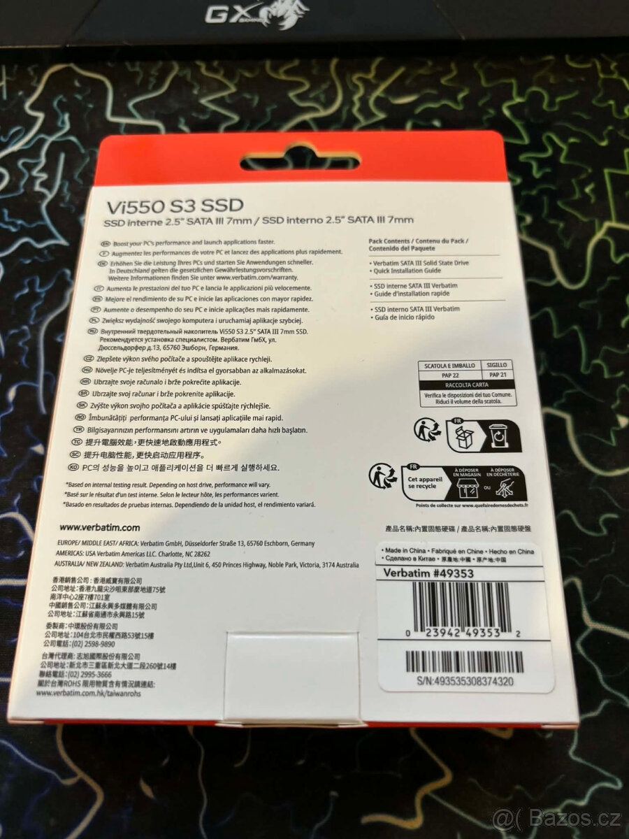 1TB SSD 2,5" Verbatim VI550 S3 - 2