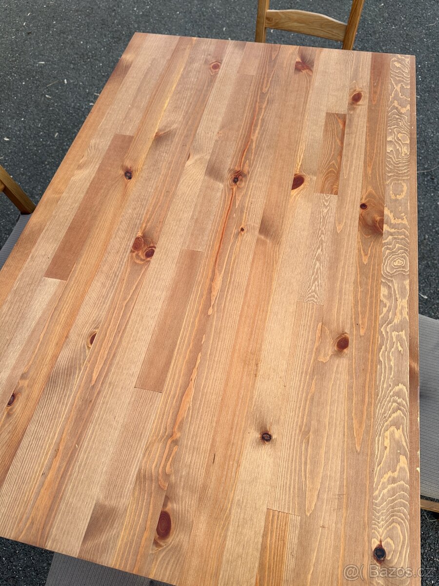 Stůl a 4 židle Ikea Jokkmokk - 2