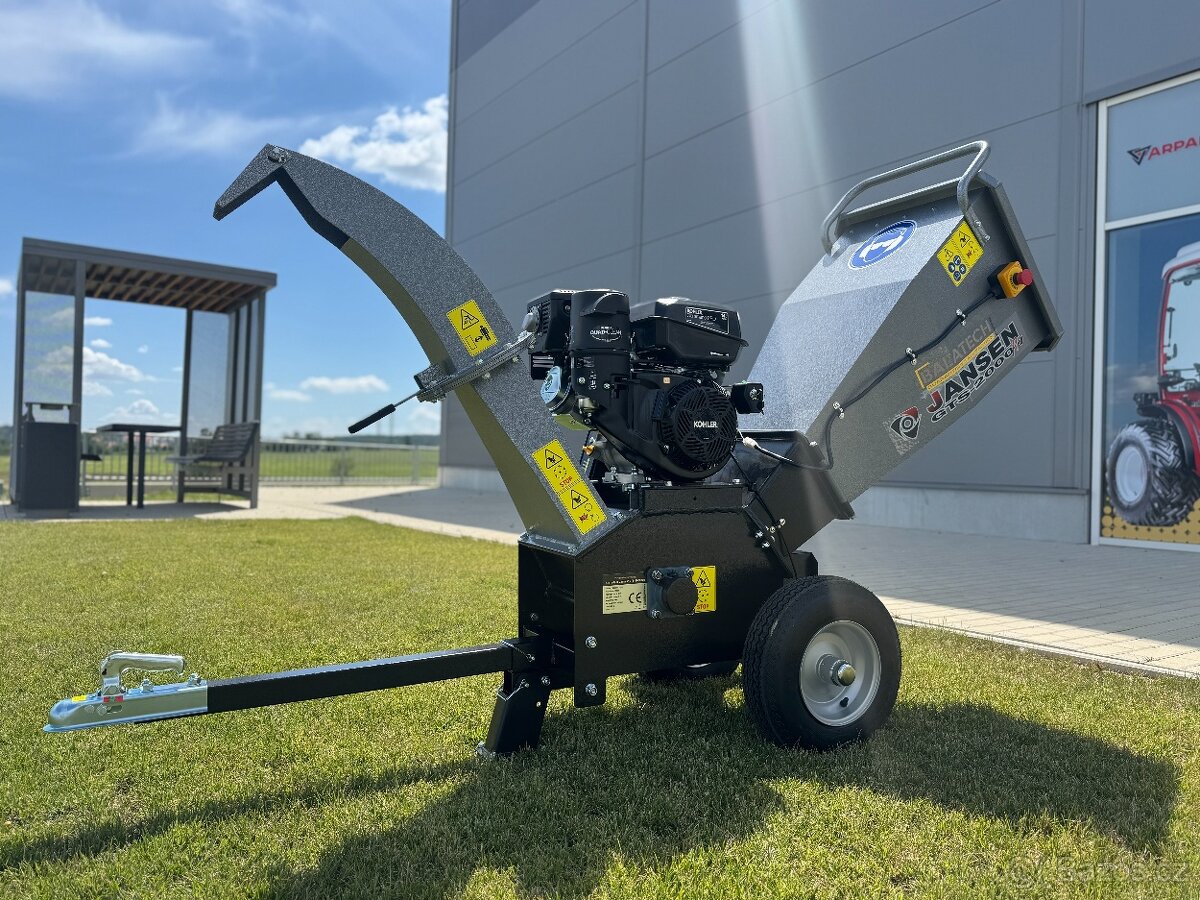 Zahradní štěpkovač na dřevo GTS-2000PRO - 2