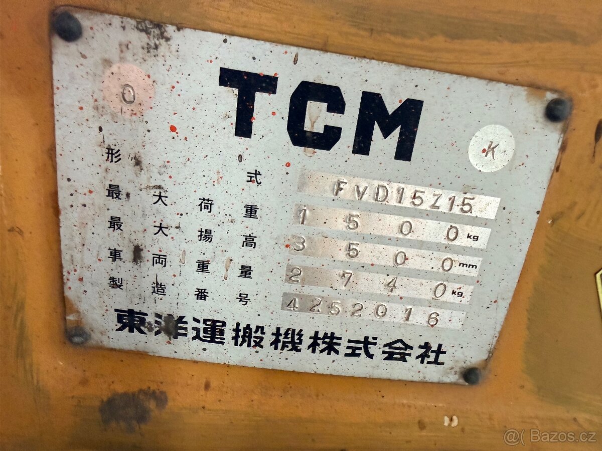 Vysokozdvizny vozik TCM - 2