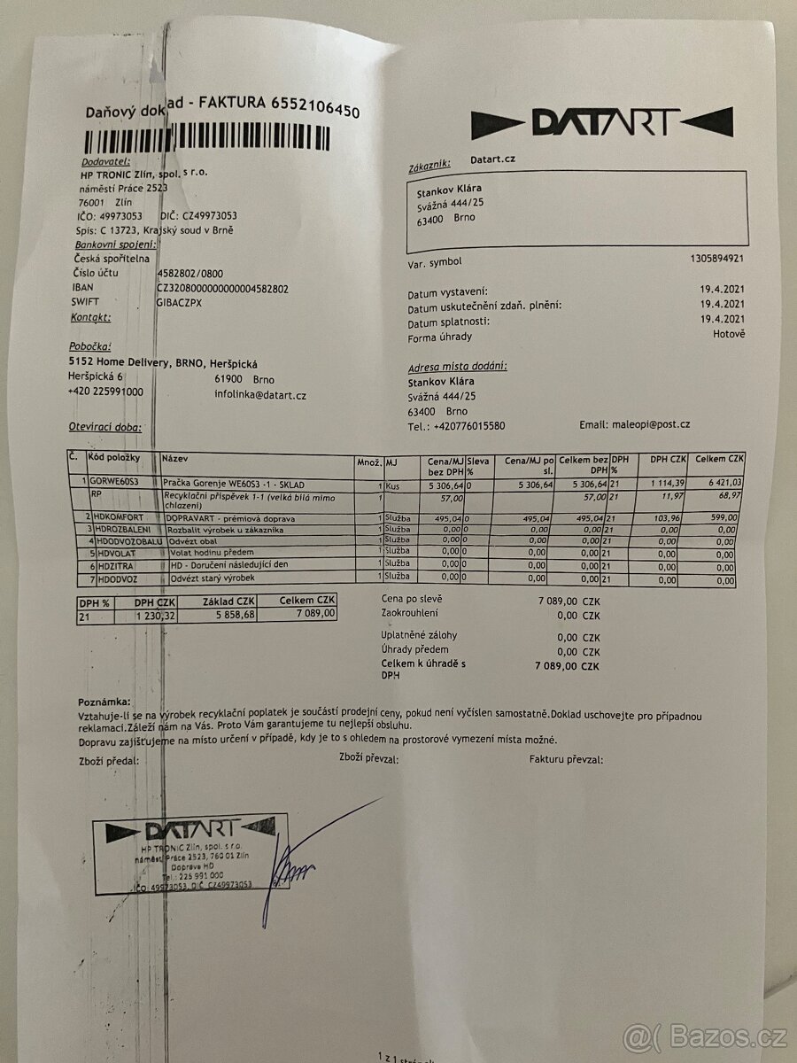 Pračka Gorenje - 2