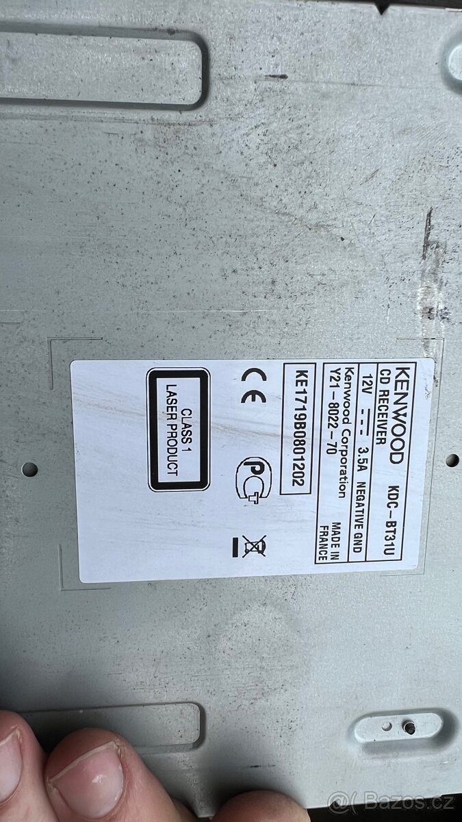 Kenwood kdc-bt31u - 2