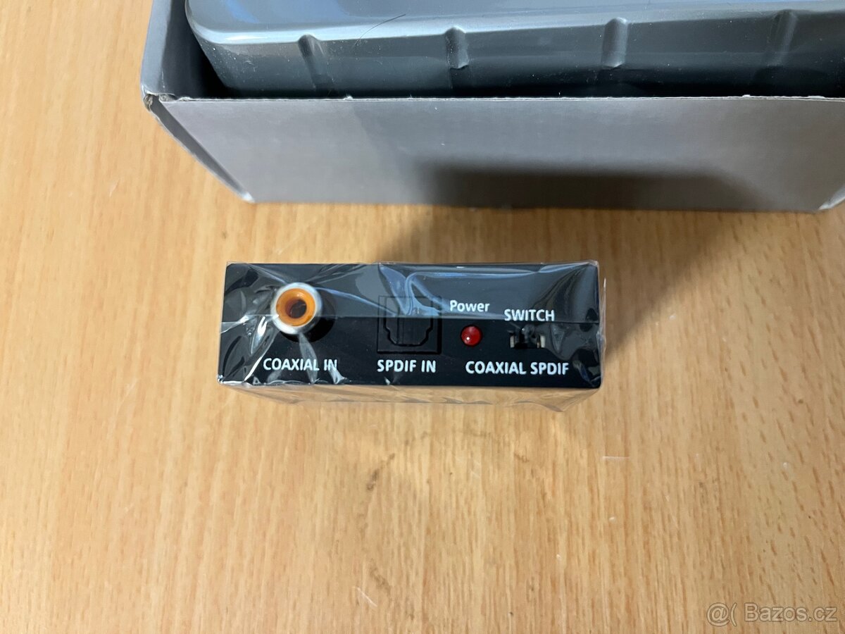 SP/DIF konvertor na optiku digitál obousměrný - 2