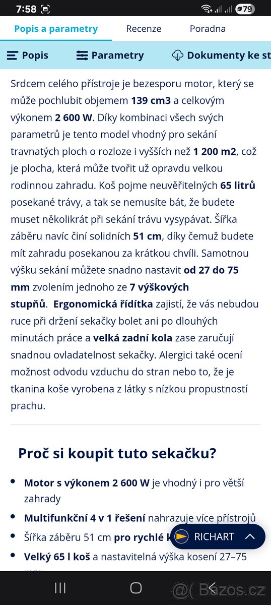 Sekačka - 2