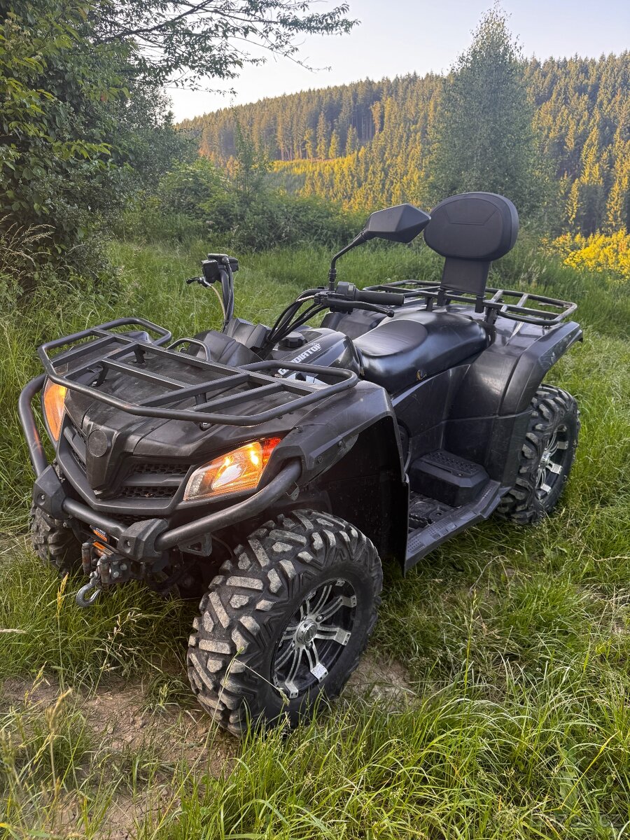 Cfmoto gladiátor x450 4x4 tažne zář naviják 2018