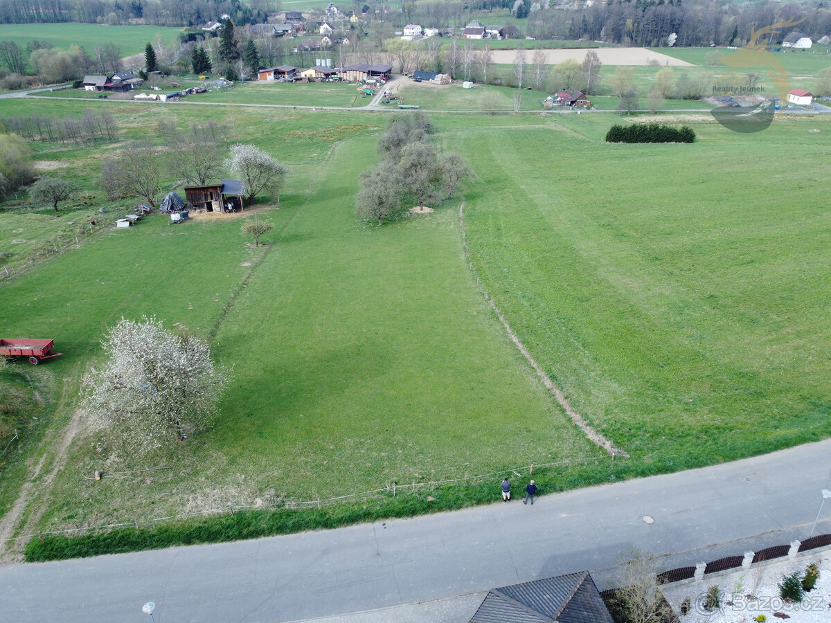 Stavební pozemek s výhledem – Strážov na Šumavě, 1 286 m² - 2