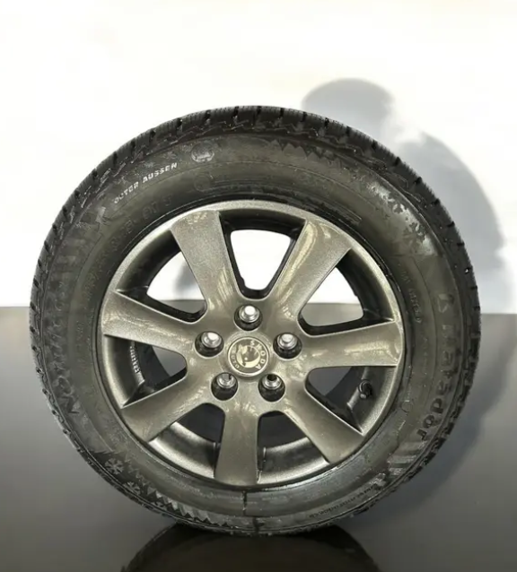 Alu kola Škoda 5x112 + Zimní nové 195/65r15 - 2