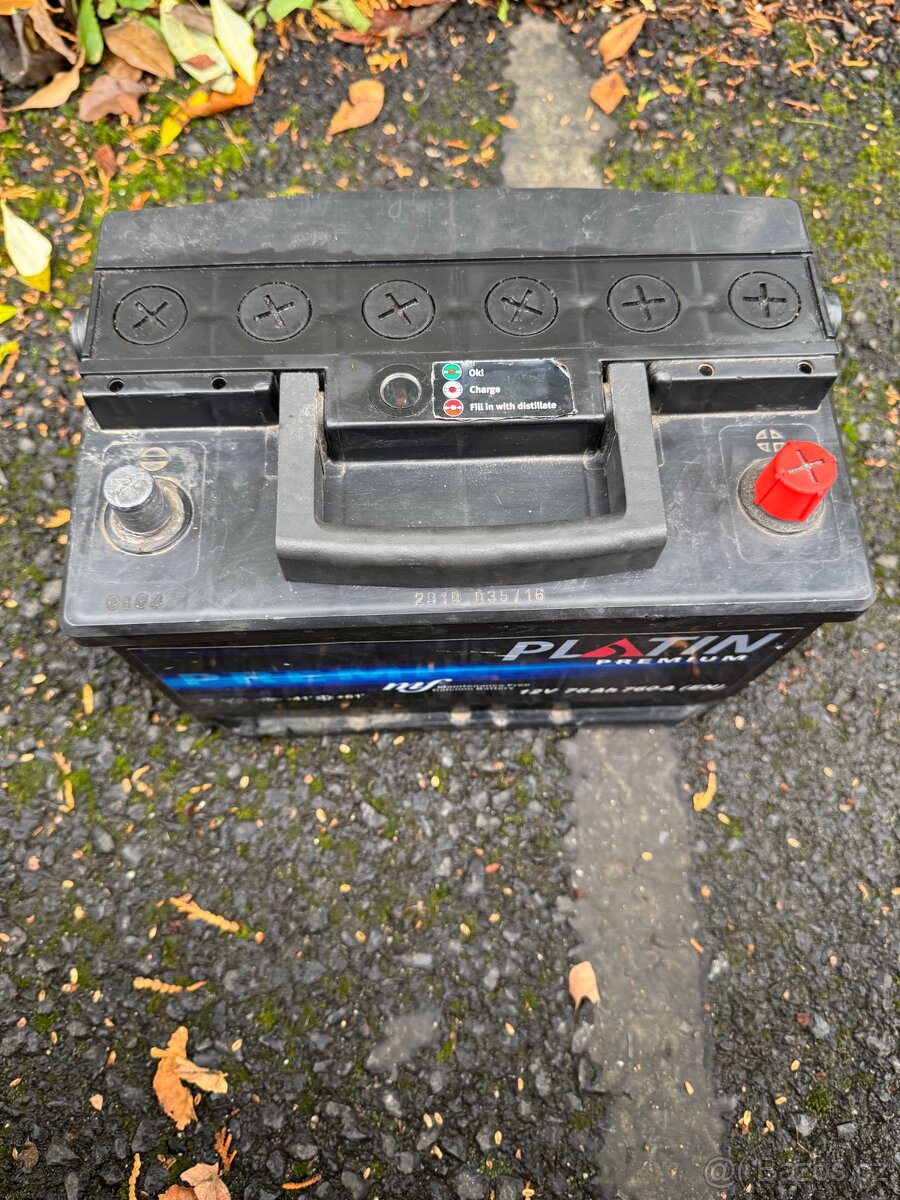 Nabízím autobaterii PLATIN Premium – 12V 78Ah 760A (EN) - 2