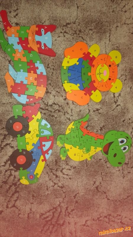 Puzzle + stavebnice pro holčičku - 2