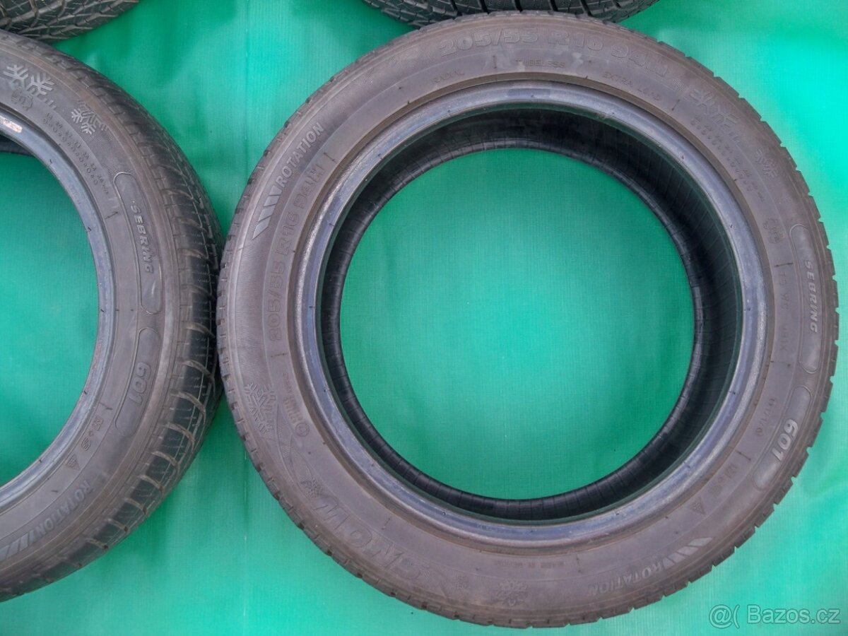 4x 205/55R16 94H zimní pneu Sebring Snow 6/7MM:Cena za sadu - 2