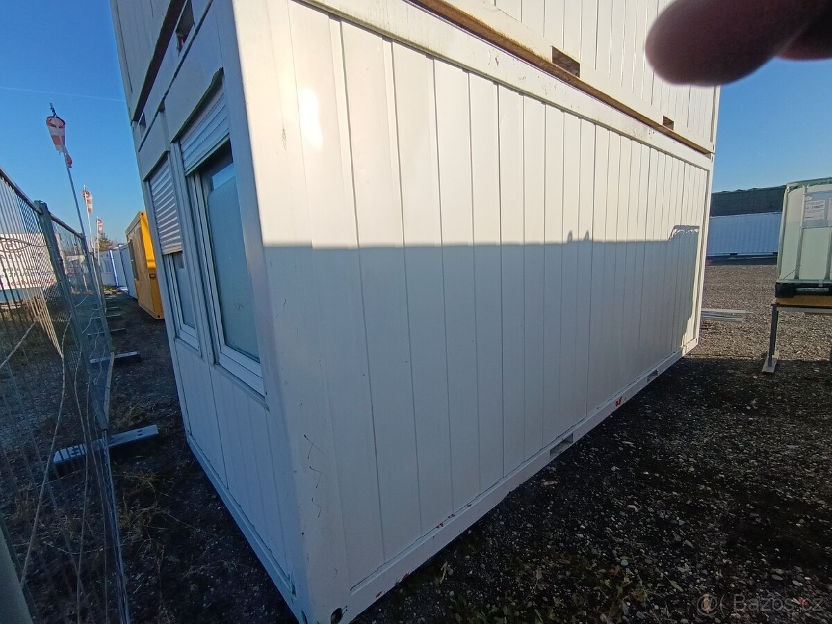 Zateplený kancelářský/obytný kontejner GUSTAVO 6m/20ft - 2