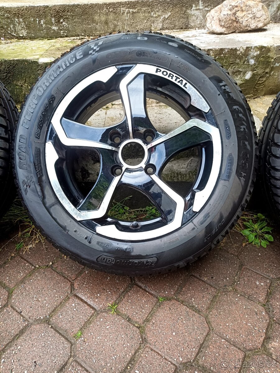 Letní pneu185/65/R15 s alu disky - 2