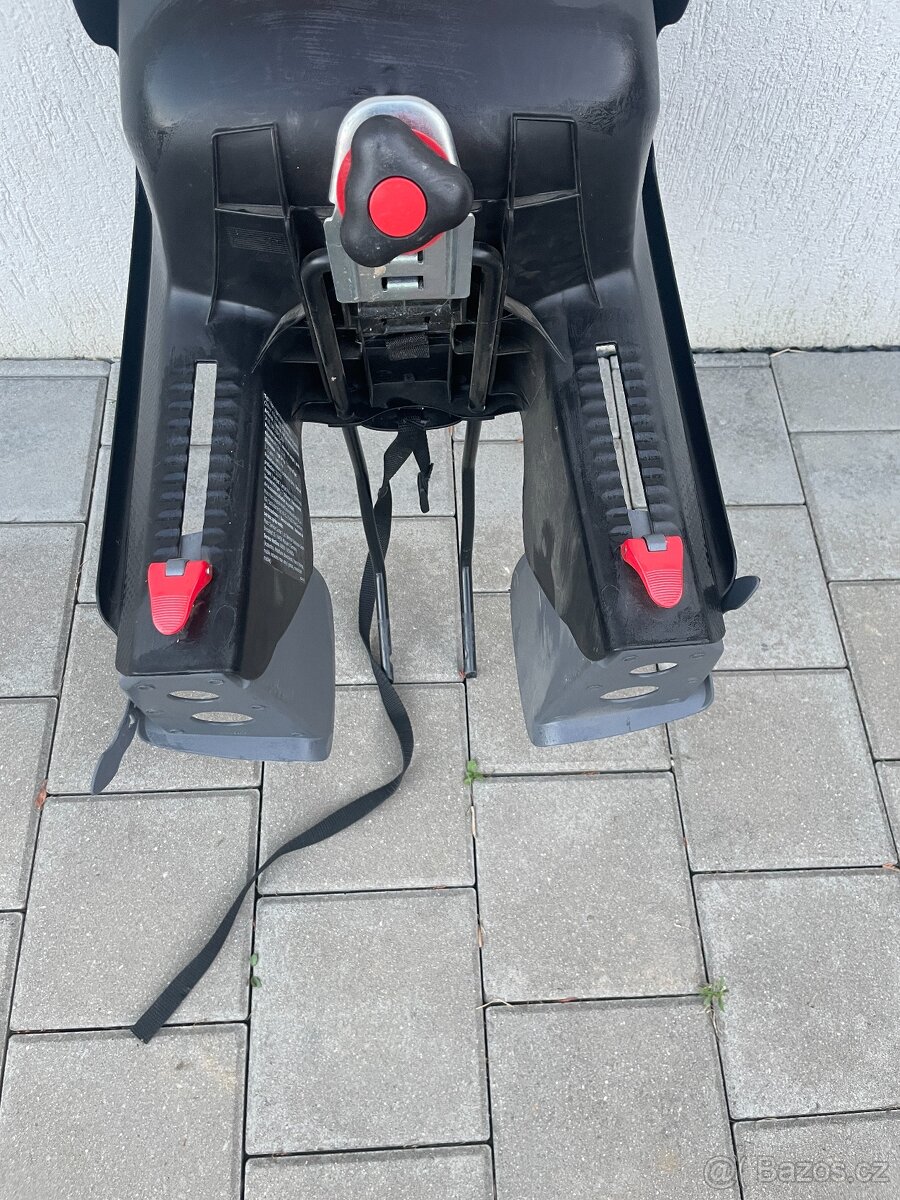 Cyklosedacka Polisport Bilby (9-22 kg) se 2 adaptery a kolo - 2