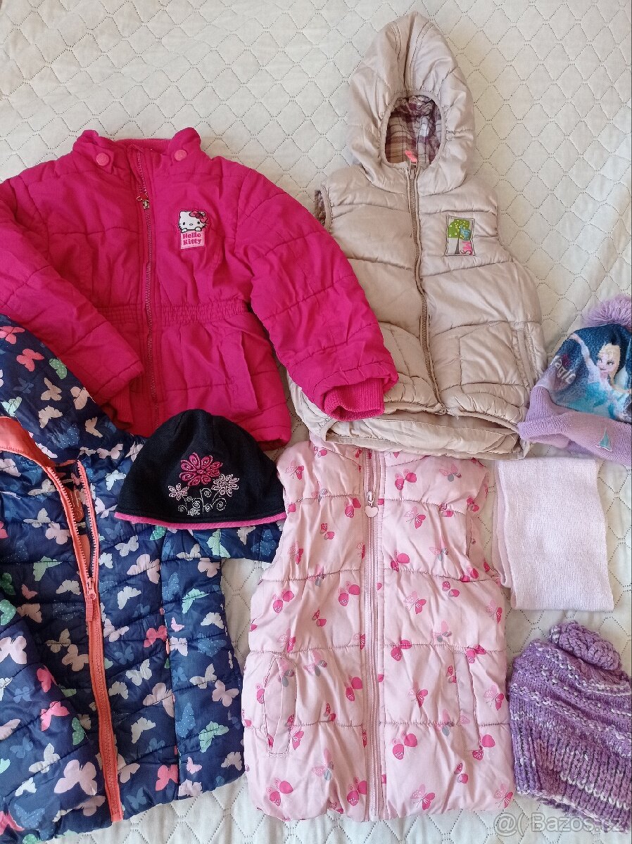 Zimní balík holka, vel.104-110 (věk 4-5 let) - 2
