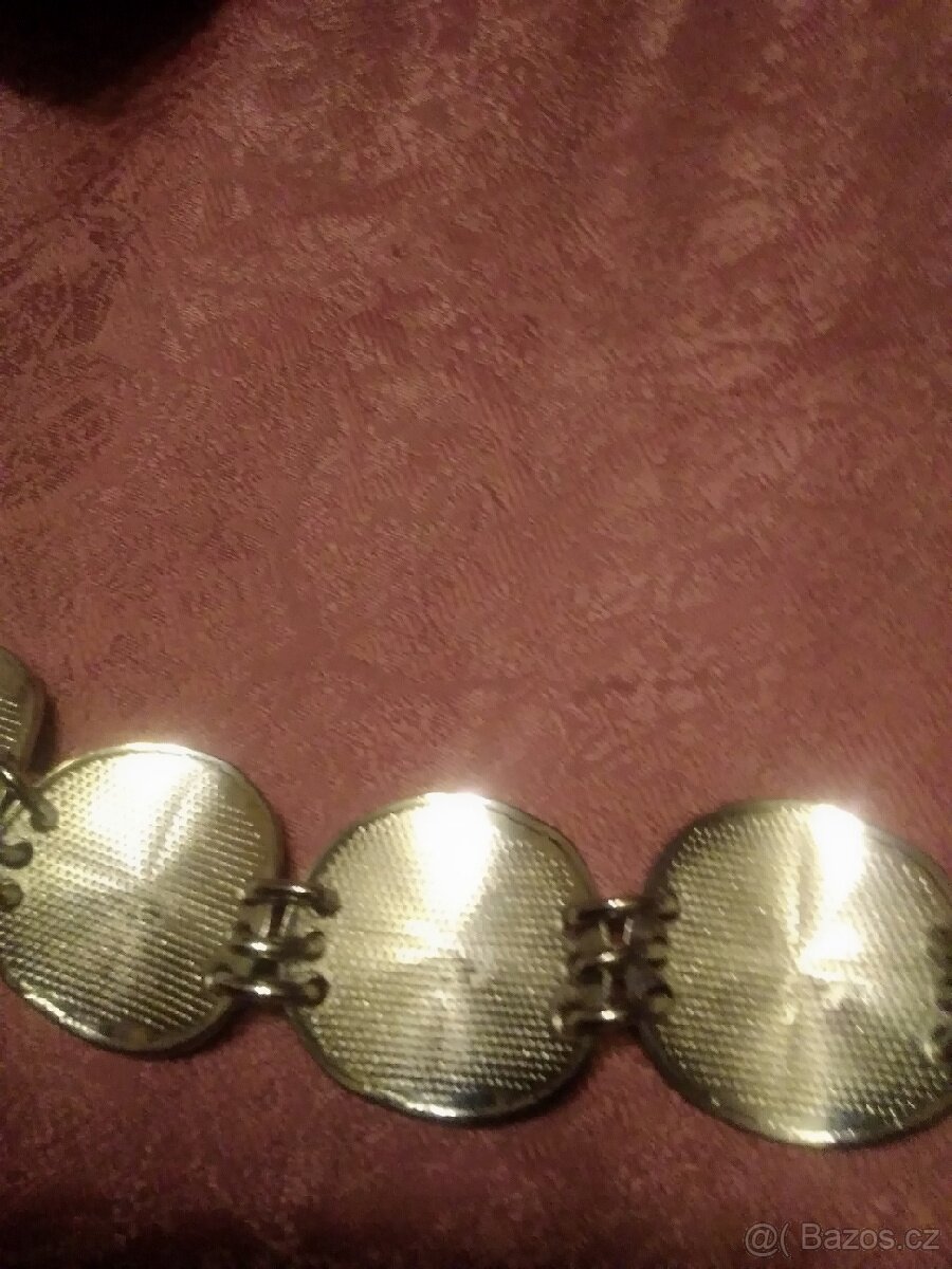 Krásný masivní náramek nový - 2