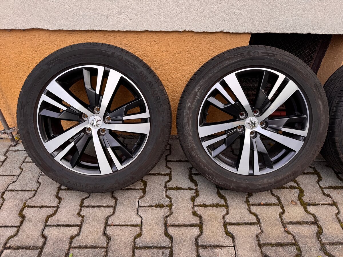 Alu letní sada Peugeot / Citroen 18” Detroit - 2