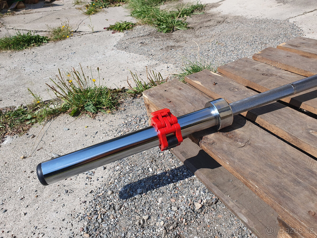 Olympijská osa 2200/50mm (nová) - DO 690KG, LOŽISKA - 2