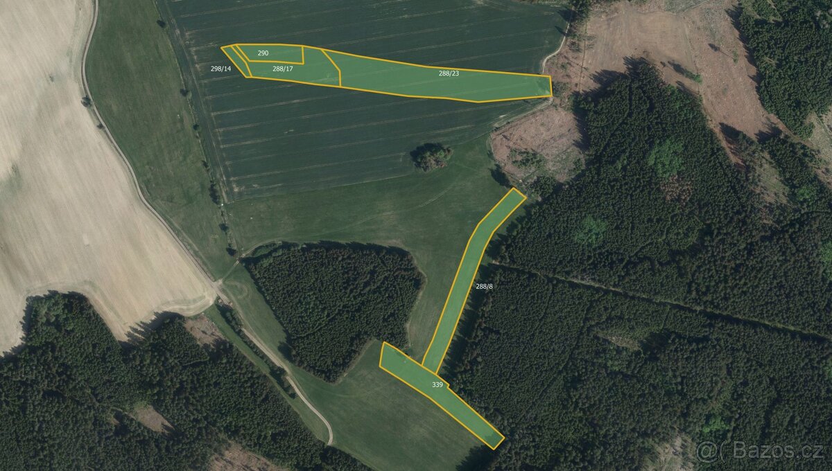 Zemědělská půda, prodej, Lhota, Lhota-Vlasenice, Pelhřimov - 2