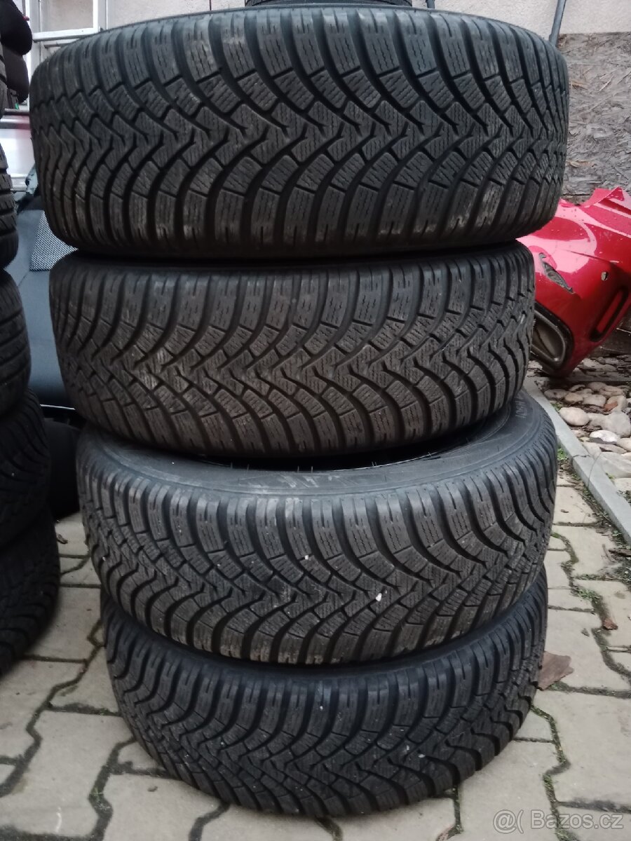 ALU kola 4x100 zimní 205/55 r17 - 2