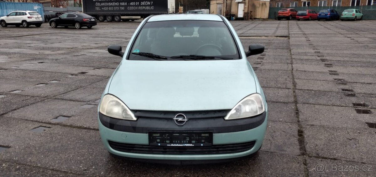 Opel Corsa C 1,0i KLIMA 1.majitel TOP stav - 2