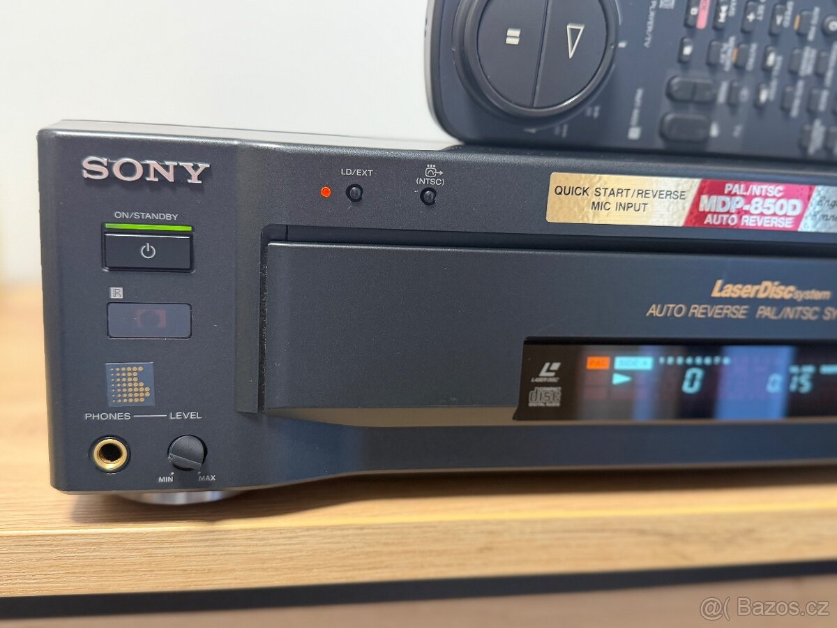 SONY MDP-850D LASERDISC CD CDV LD PŘEHRÁVAČ - 2