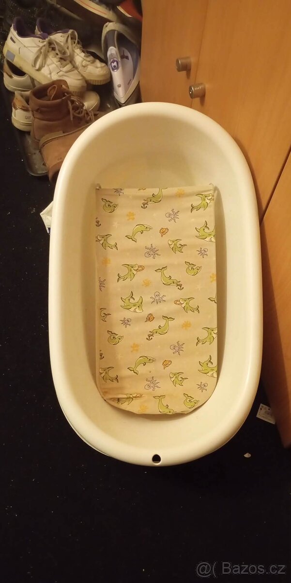 Vanička s lehatkem ,přebalovací podložka - 2