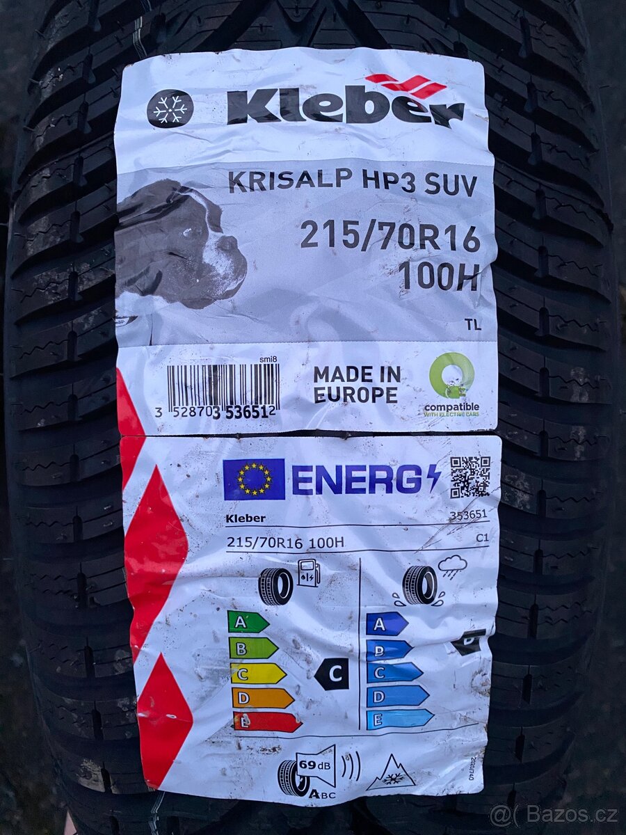Zimní pneu 215/70R16 Kleber - 2