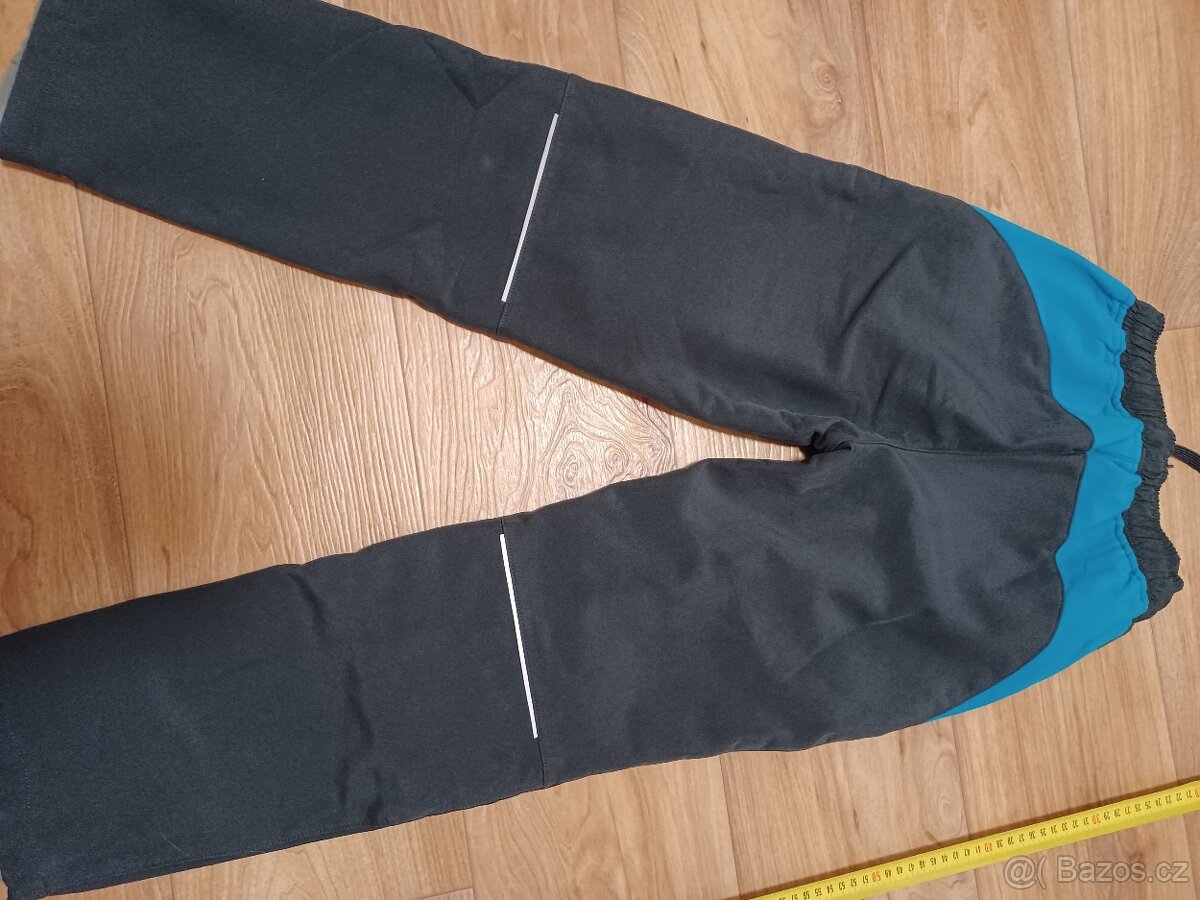 Zateplené kalhoty Wolf 146 šedé - 2