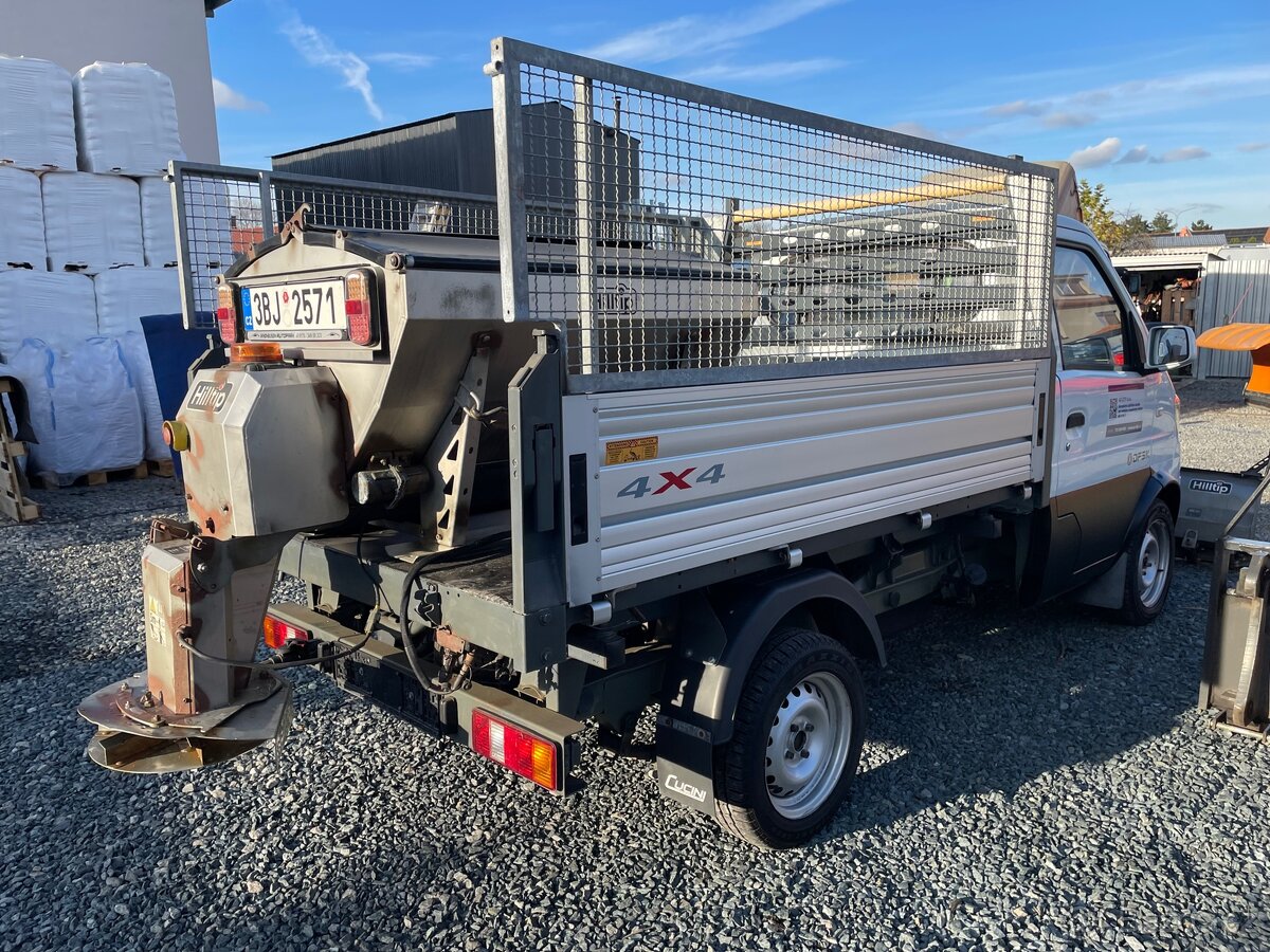 DongFeng DFSK 4x4 3straný sklápěč, Radlice a sypač - 2