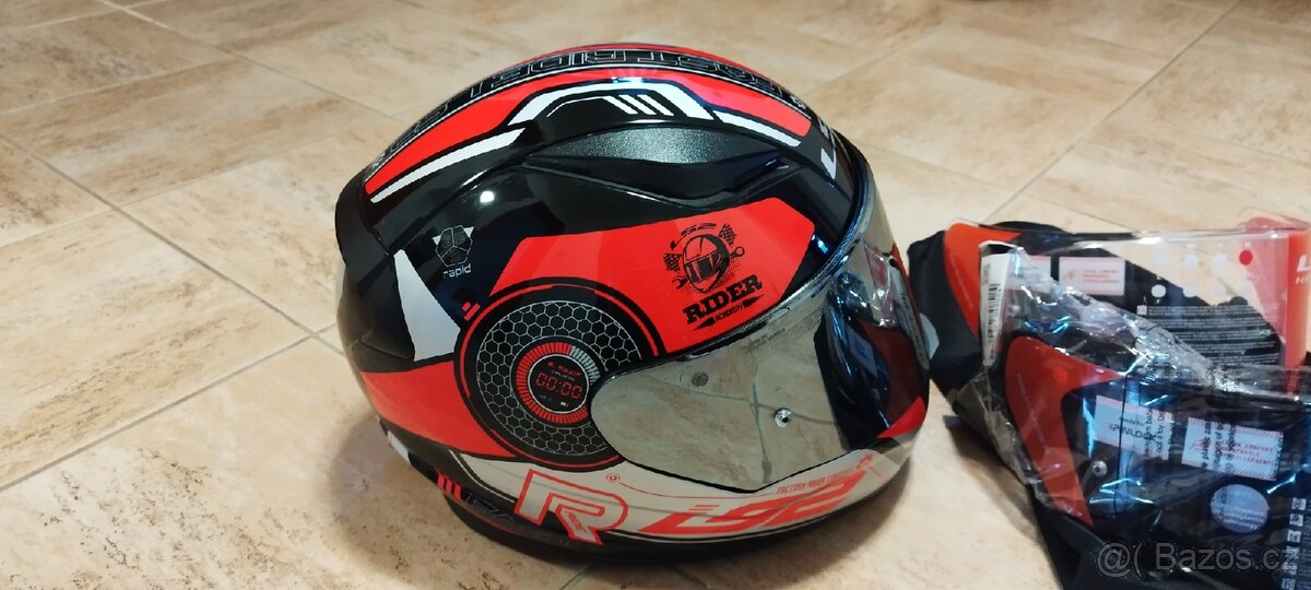 LS2 helma, 3 x hledí, velikost M - 2