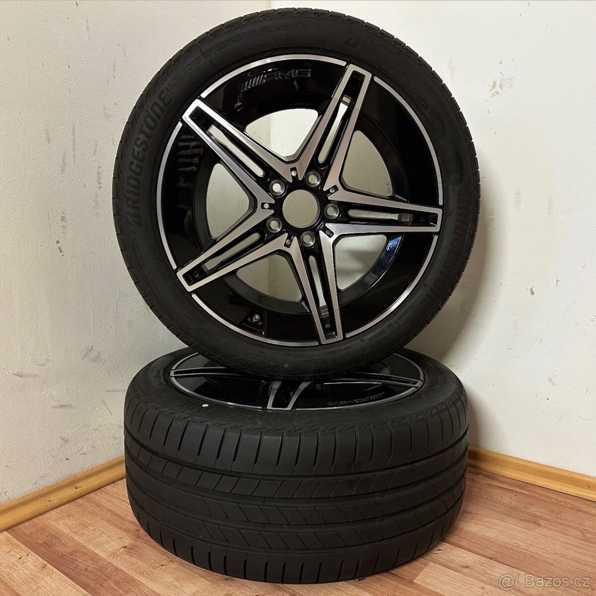 DVOUROZMĚRNÉ MERCEDES C W206 AMG 5x112 R18+LETNÍ PNEU - 2