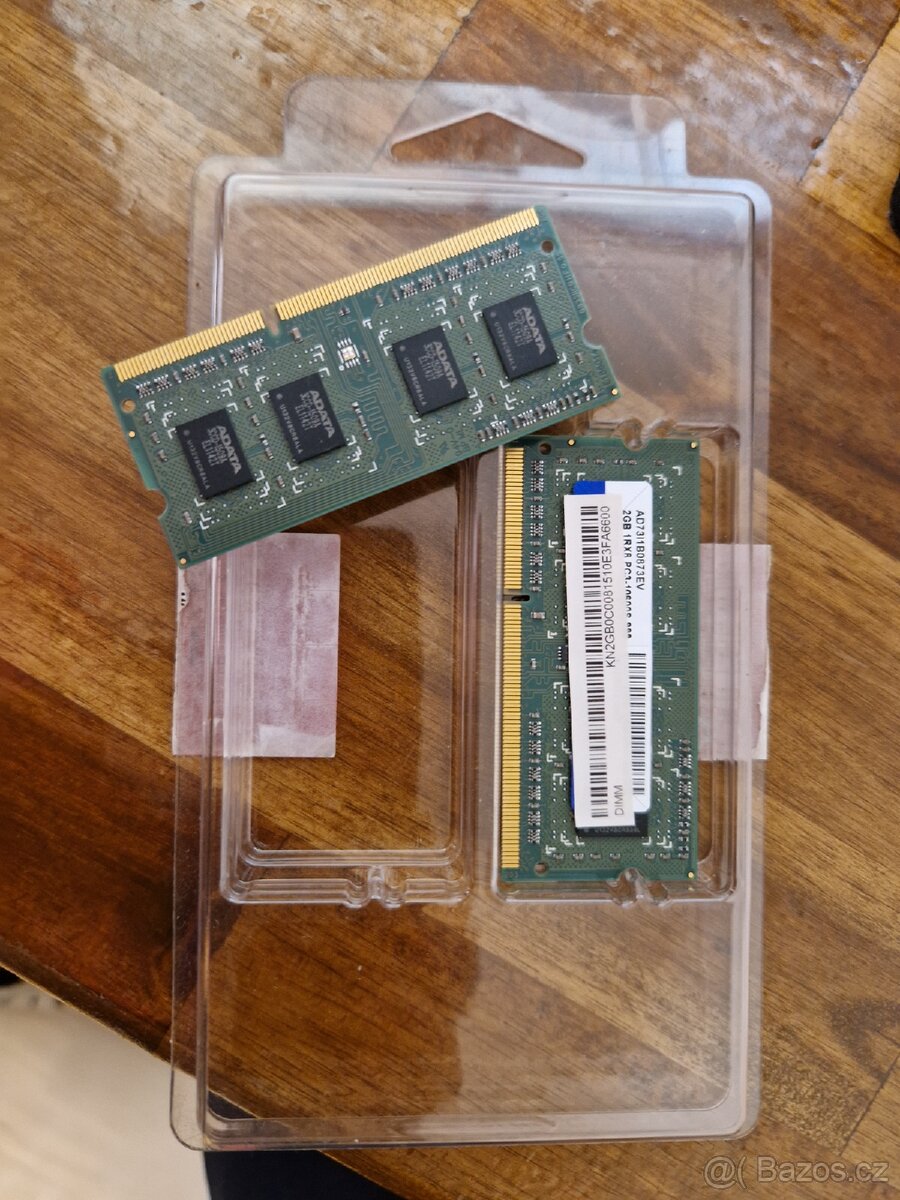 Adata 2x 2GB RAM DDR3 - 2