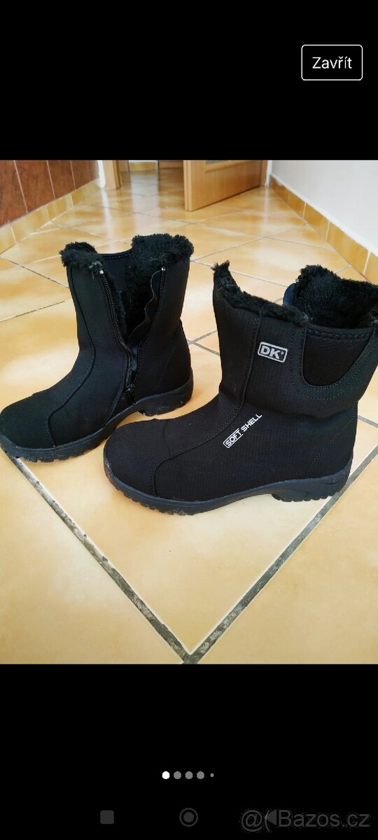 Zimní boty soft shell - 2